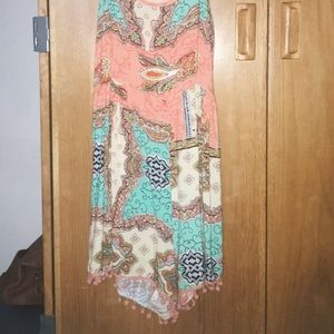 Patterned Boho Romper